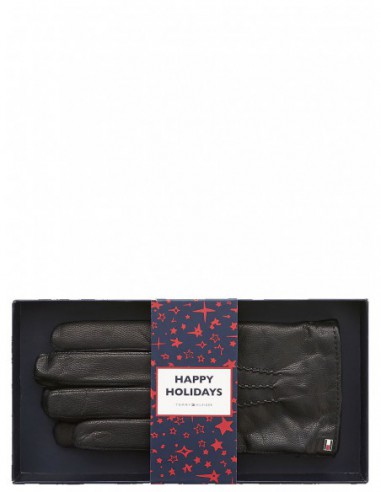 Coffret cadeau gants homme Noir Tommy, achat/vente de gants