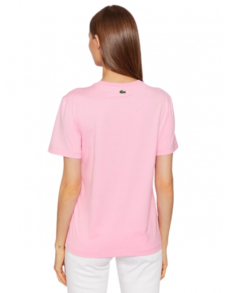 T-Shirt LACOSTE SPORT Femme Rose PE 2023
