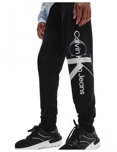 Pantalon jogging poche plaquées noir Homme CALVIN KLEIN à prix -  Degriffstock